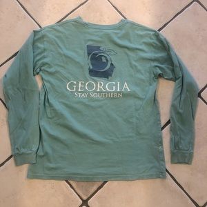 Men’s M Peach State Pride long sleeve tee